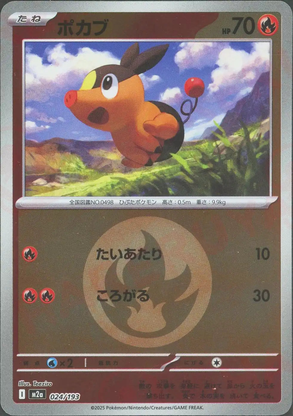 ポカブ:エネルギーミラー(-){炎}〈024/193〉[M2a-EM]